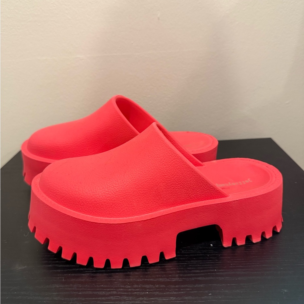Jeffrey Campbell Coral Platform Slide Clogs